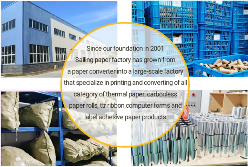 Factory custom color 30 mm thermal transfer TTR ribbons (7)