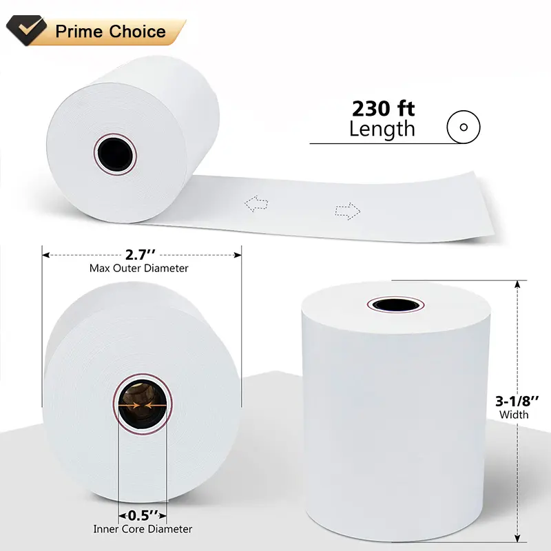 Pos Paper Roll Suppliers 58Mm Receipt For Cash Register
