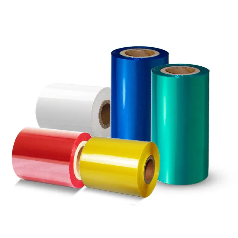 Factory custom color 30 mm thermal transfer TTR ribbons