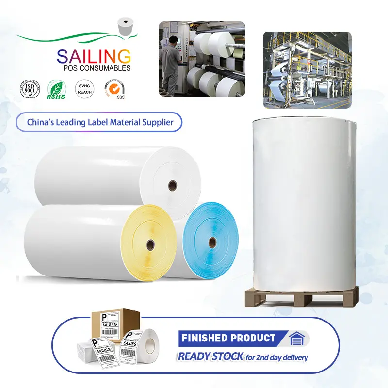 Matte Coated Paper Suppliers Printing Smooth Adhesive Sticker