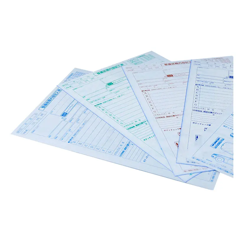 Custom 3plys carbonless paper a4 computer forms