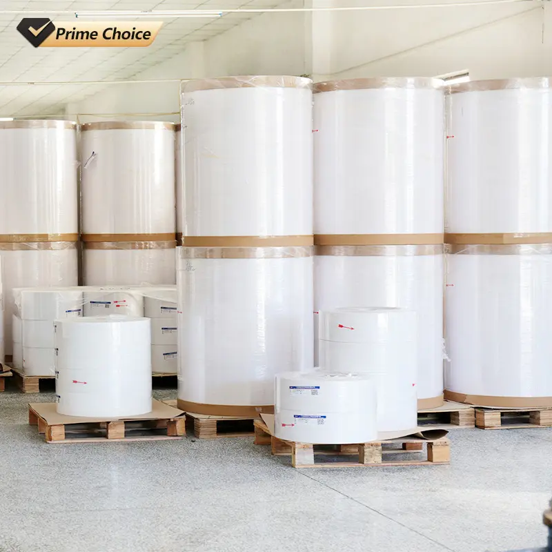 Direct Thermal Label Supplier Cheap Waterproof Jumbo Roll