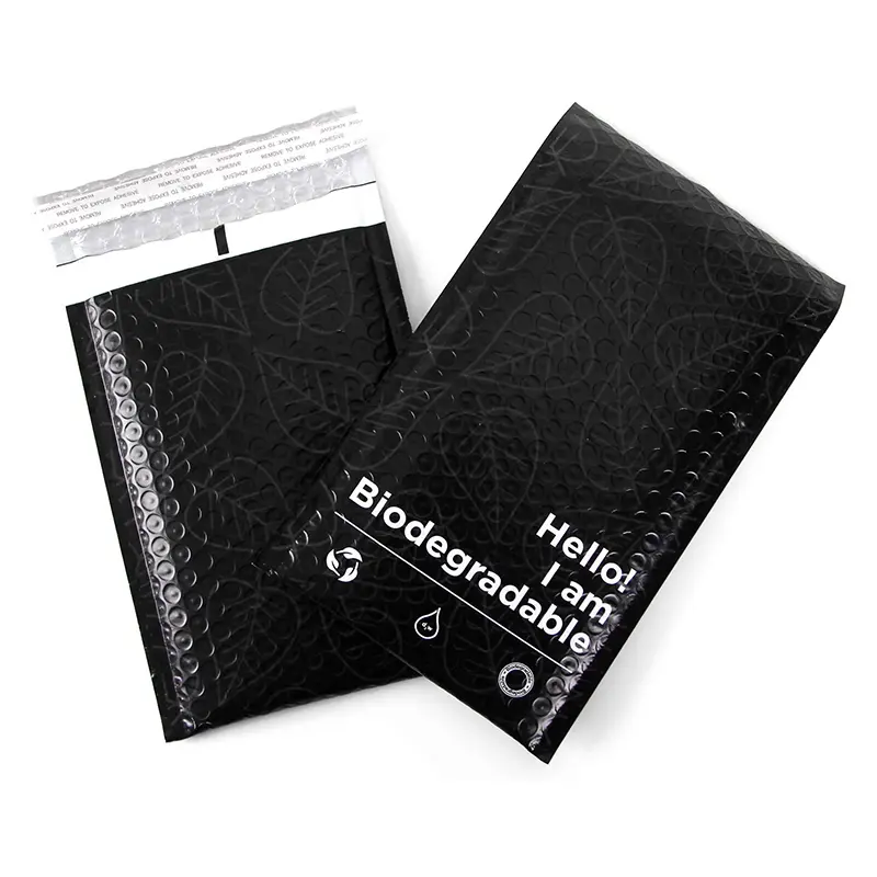 lightweight biodegradable 8×12 inch poly shipping bubble mailer