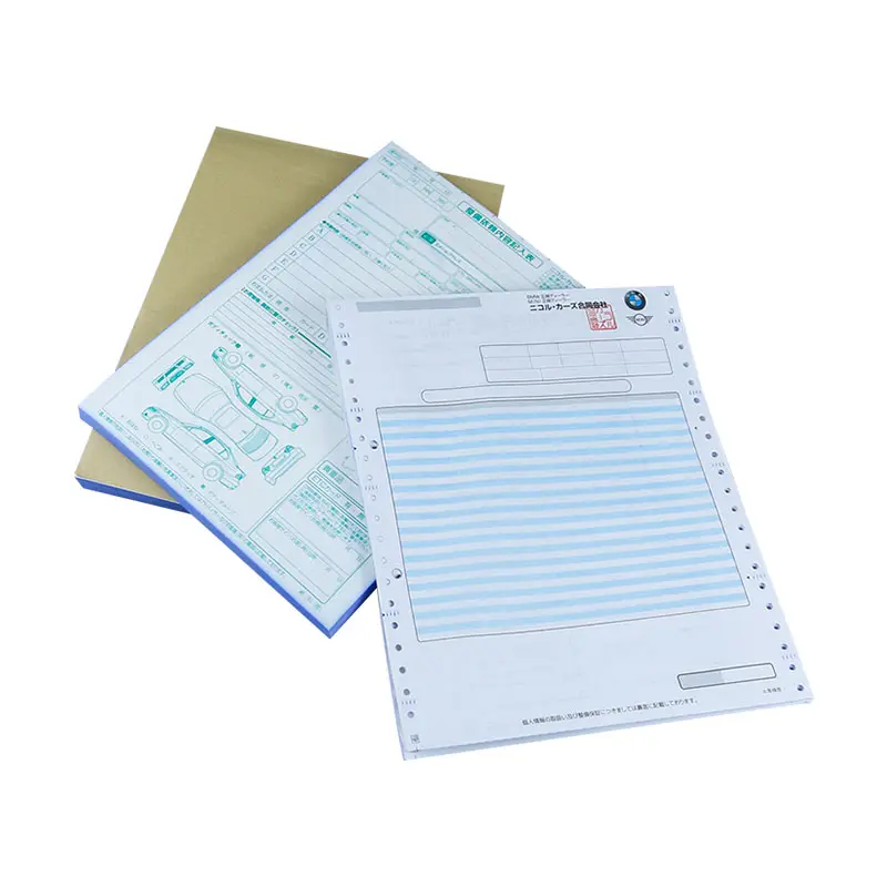 Custom 3plys carbonless paper a4 computer forms