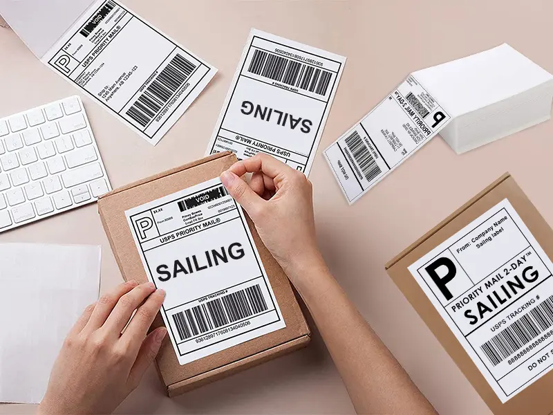 What is a shipping label